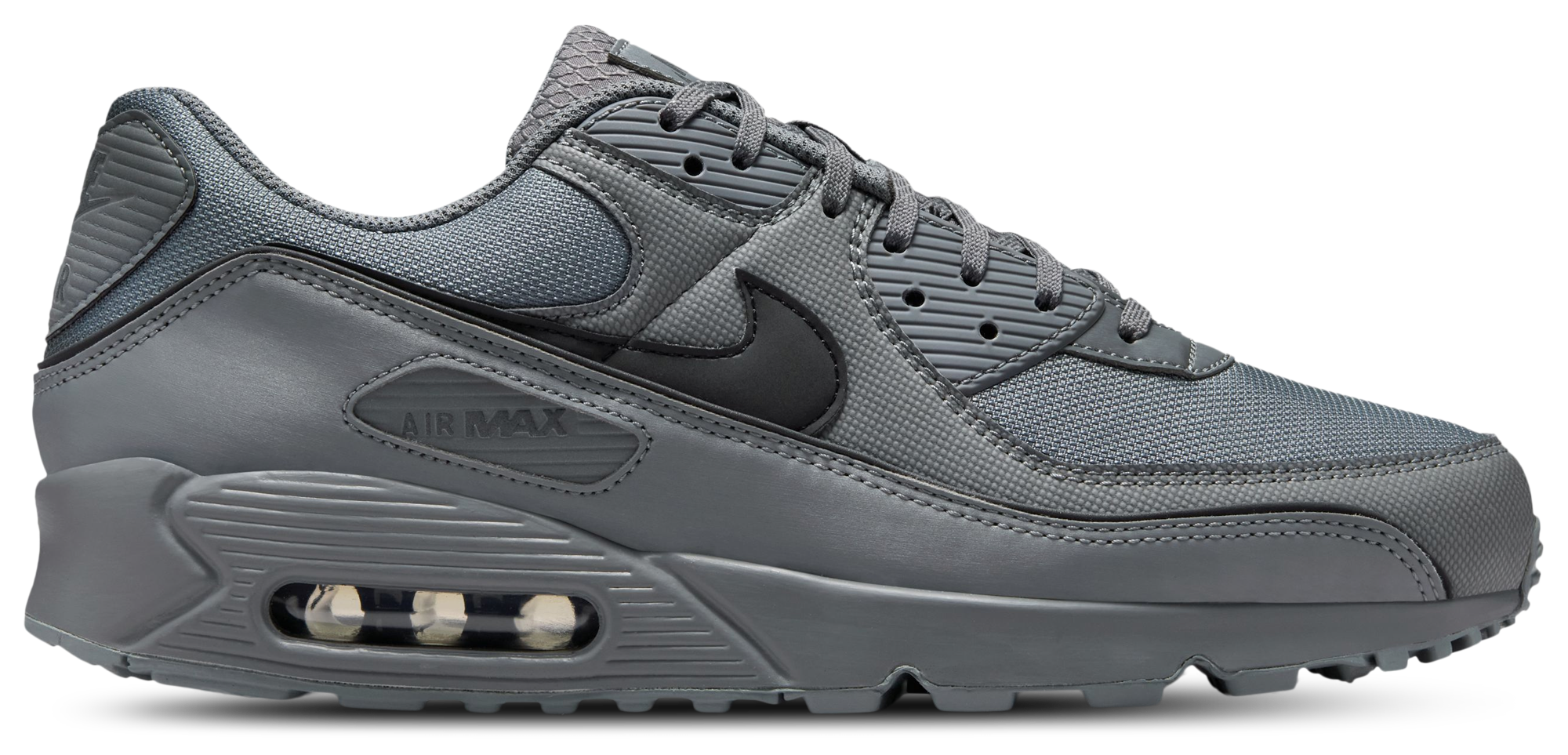 Nike Air Max 90 Prm Reflect - Black/Smoke Gray/Smoke Gray - Image 1