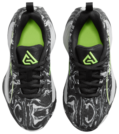 Nike Giannis Immortality 5 童款 - Black/Volt/Lt Smoke Grey - Image 4