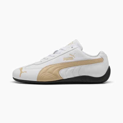 Speedcat Leather Sneakers - PUMA White-Toasted Almond - 1