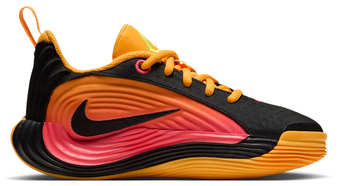 Nike Giannis Immortality 5 童款 - Laser Crimson/Metallic Silver/Laser Orange - Image 1