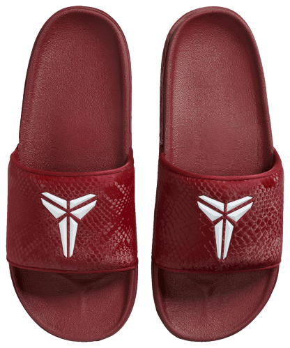 Nike Kobe Off Court Slides - White/Team Red - Image 3