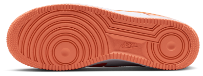 Nike Air Force 1 Low '07 - White/White/Orange Frost - Image 5