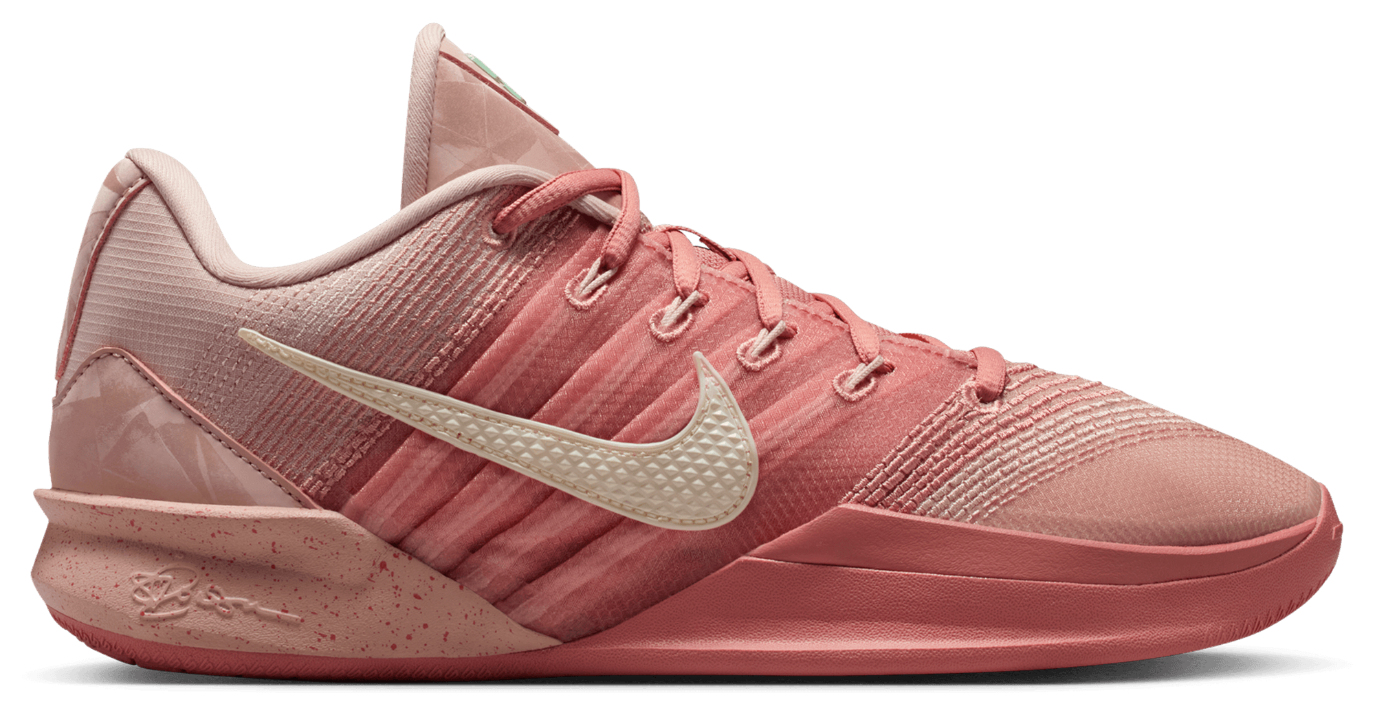 Nike Sabrina 3 - Red Stardust/Pink Oxford/Coconut Milk - Image 1