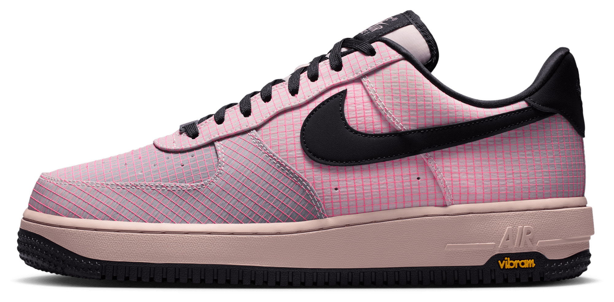 Nike Air Force 1 '07 LX Vibram - Lt Violet Ore/Silt Red/Black - Image 2