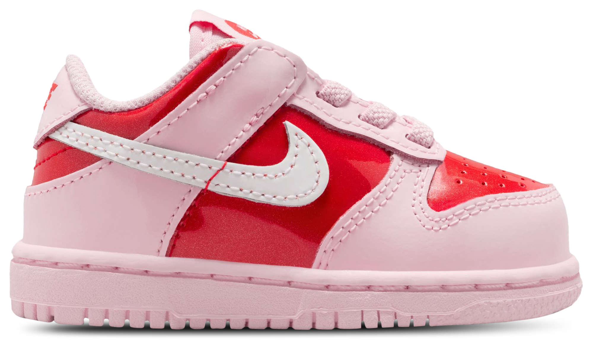 Nike Dunk Low Valentine's Day 童款 - Pink Foam/Summit White/Red - Image 1