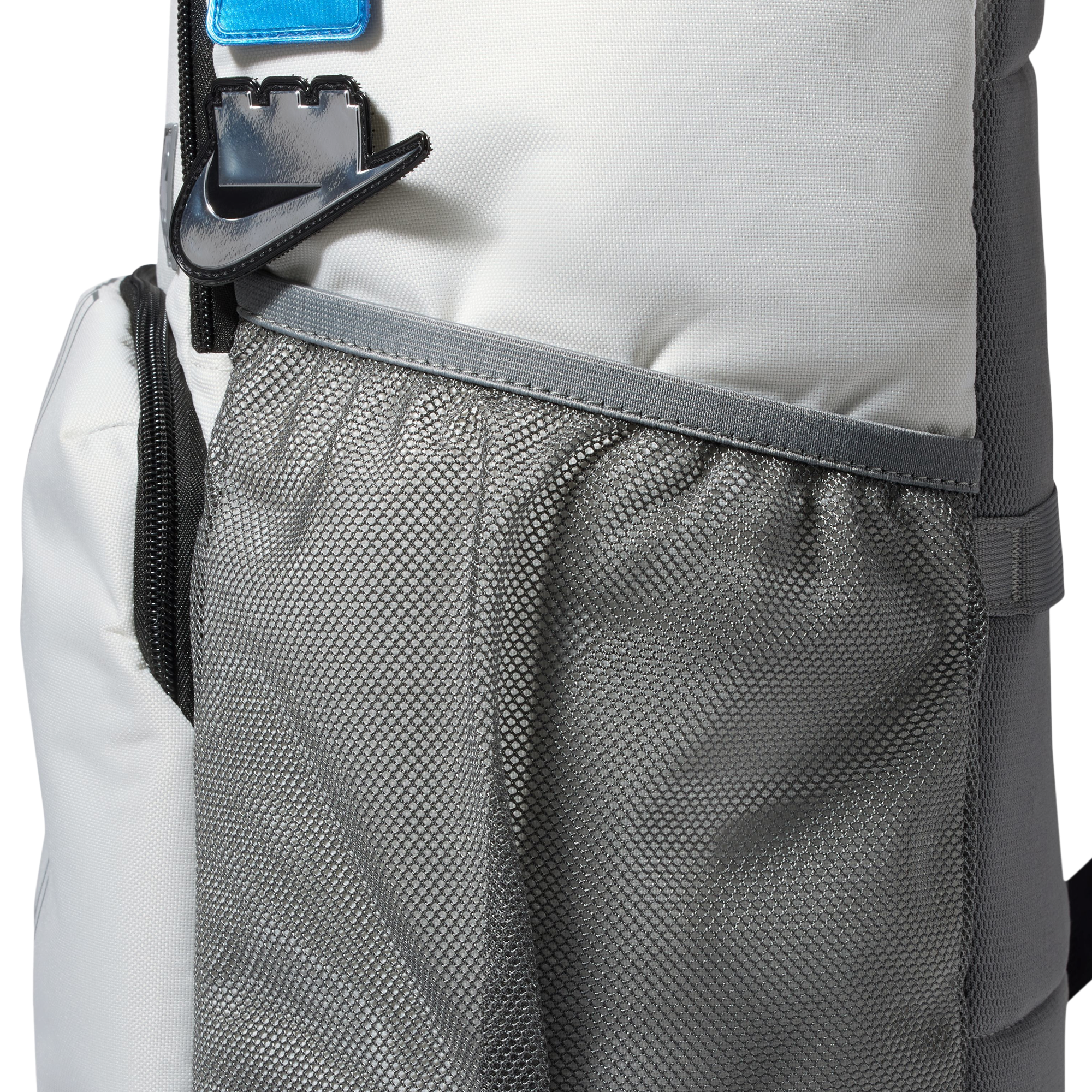 Nike Varsity Elite Project Backpack - Sail/Rush Red/Smoke Grey - Image 8