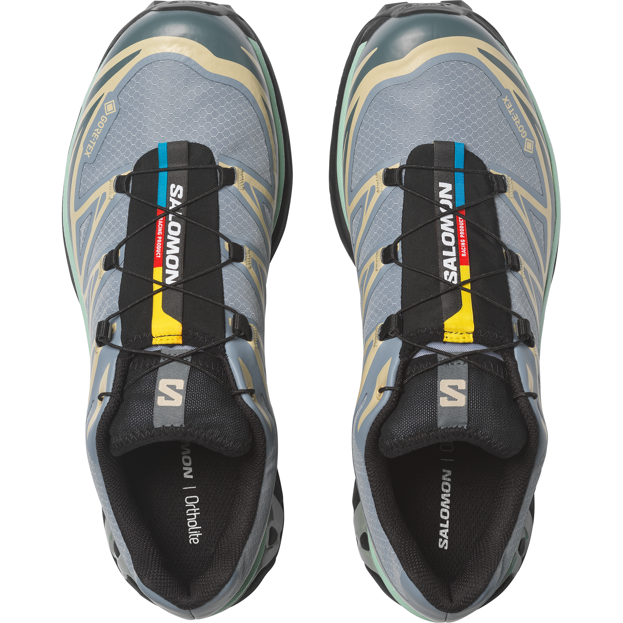 Salomon XT-6 GORE-TEX - Tradewinds / Stormy Weather / Bog - View 2