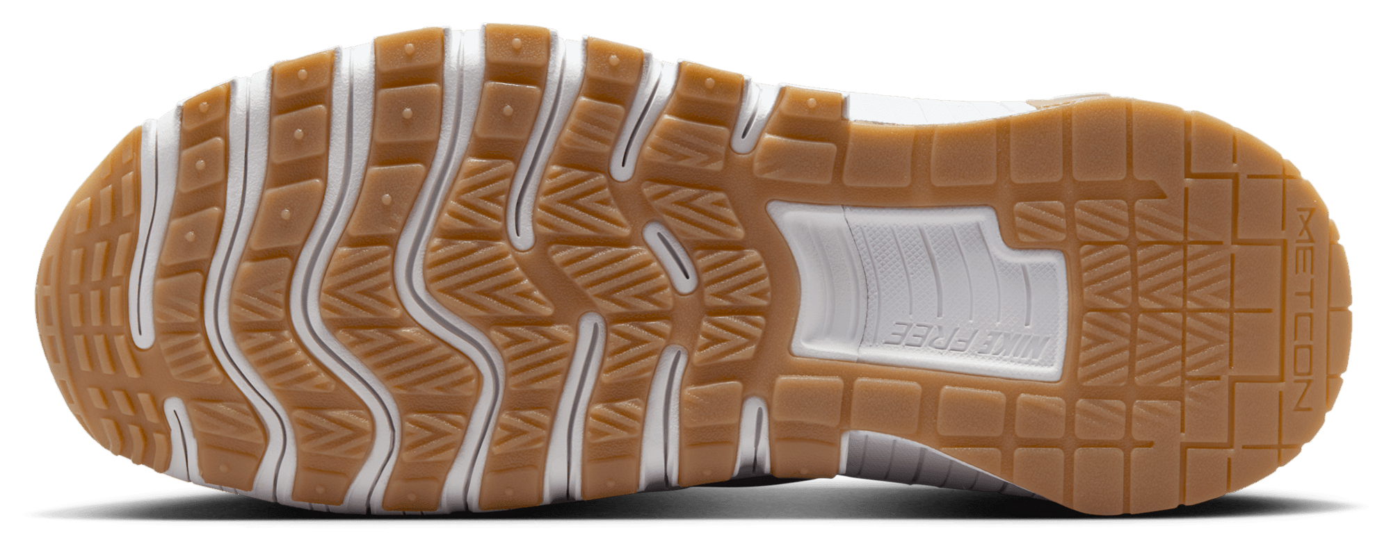 Nike Free Metcon 6 - White/Gum Lt Brown/Hemp - Image 5