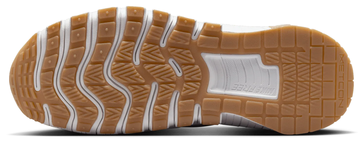 Nike Free Metcon 6 - White/Gum Lt Brown/Hemp - Image 5