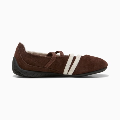 Speedcat Ballet Flats Kids - Chestnut Brown-Warm White - 5