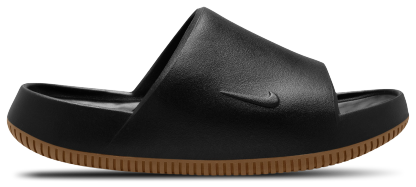 Nike Calm Slides 2.0 - Black/Medium Gum Brown/Black - Image 1