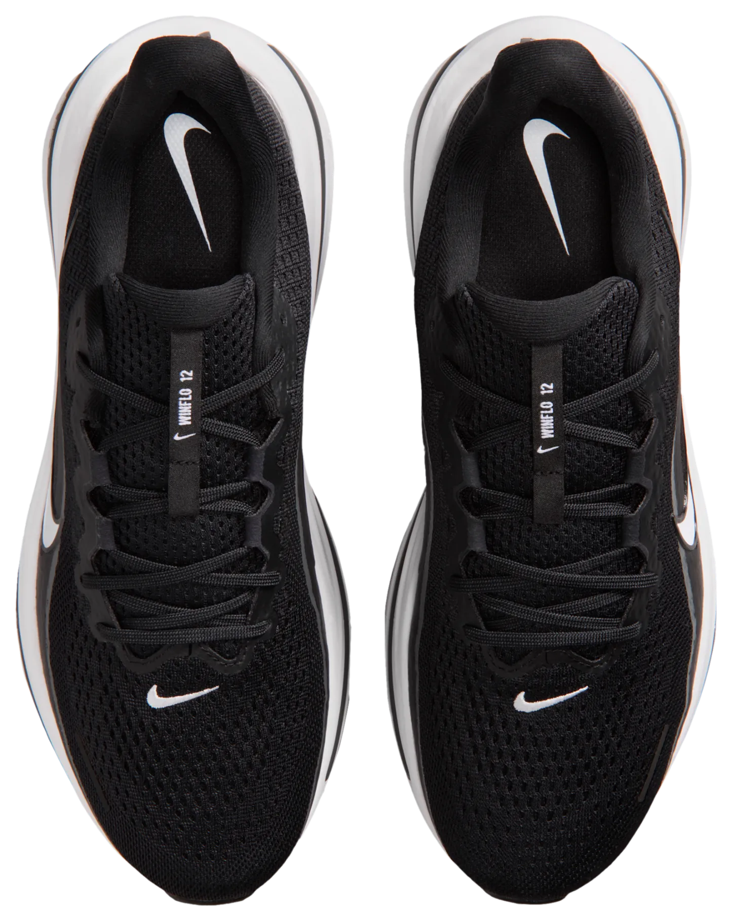 Nike Air Winflo 12 - Dk Smoke Grey/Black/White - Image 4