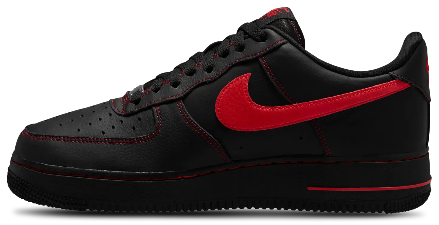 Nike Air Force 1 '07 LV8 - University Red/Black - Image 2