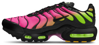 Nike Air Max Plus 童款 - Black/Black/Hyper Pink - Image 2