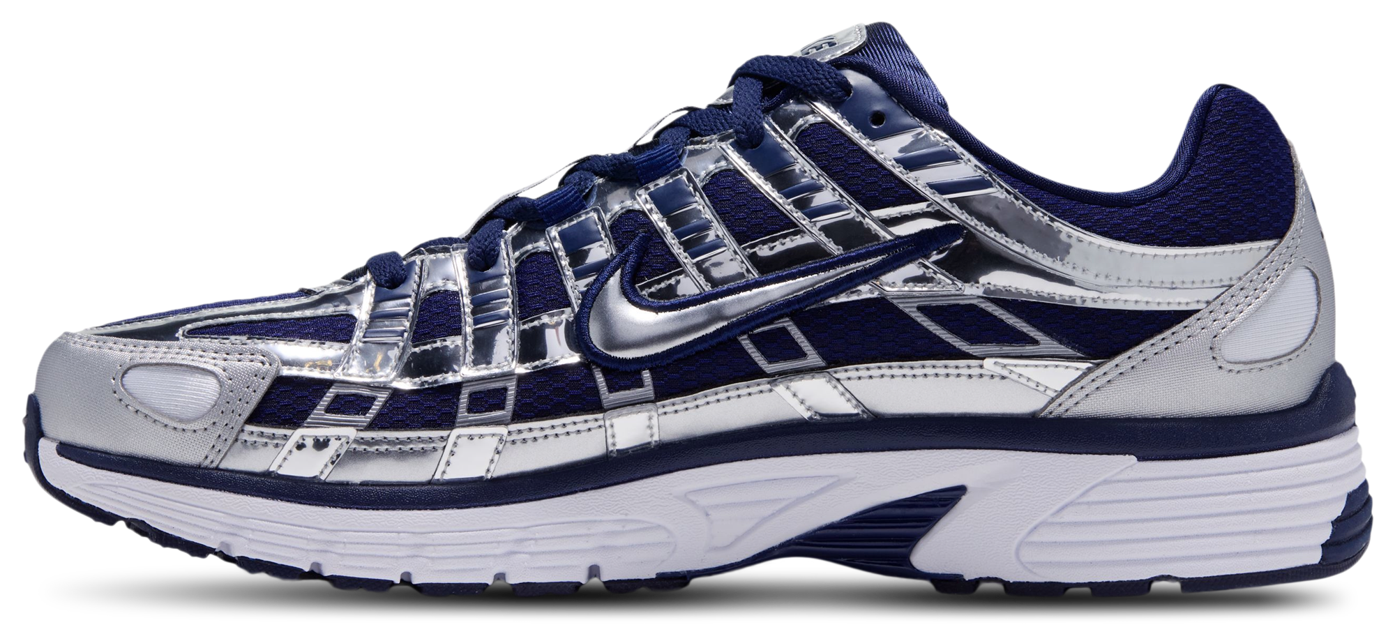 Nike P-6000 - Silver/Navy/White - Image 2