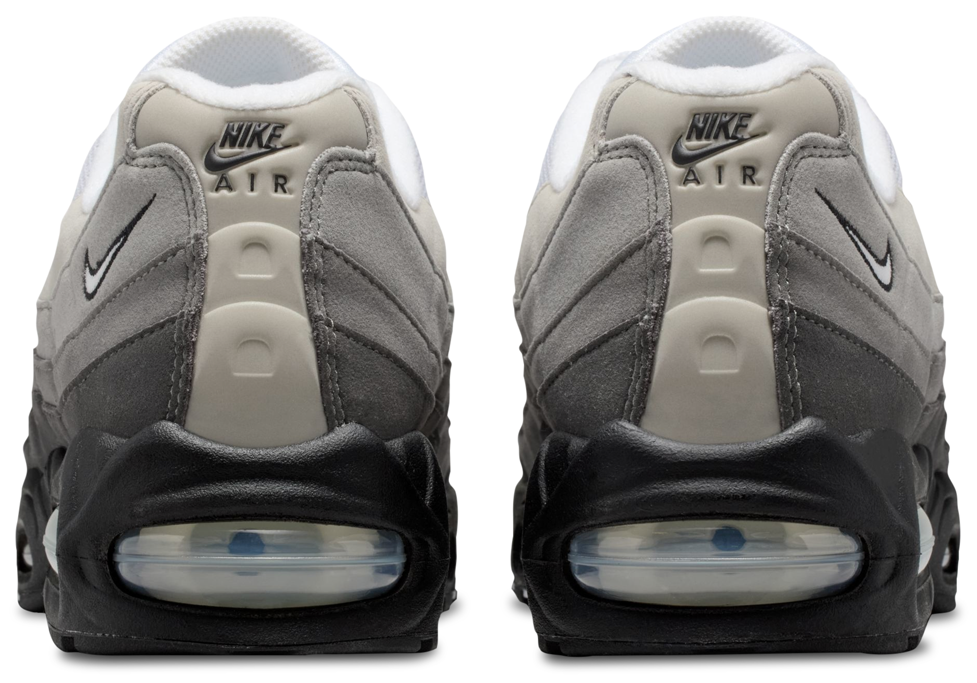 Nike Air Max 95 - Black/White/Med Ash Gray - Image 3