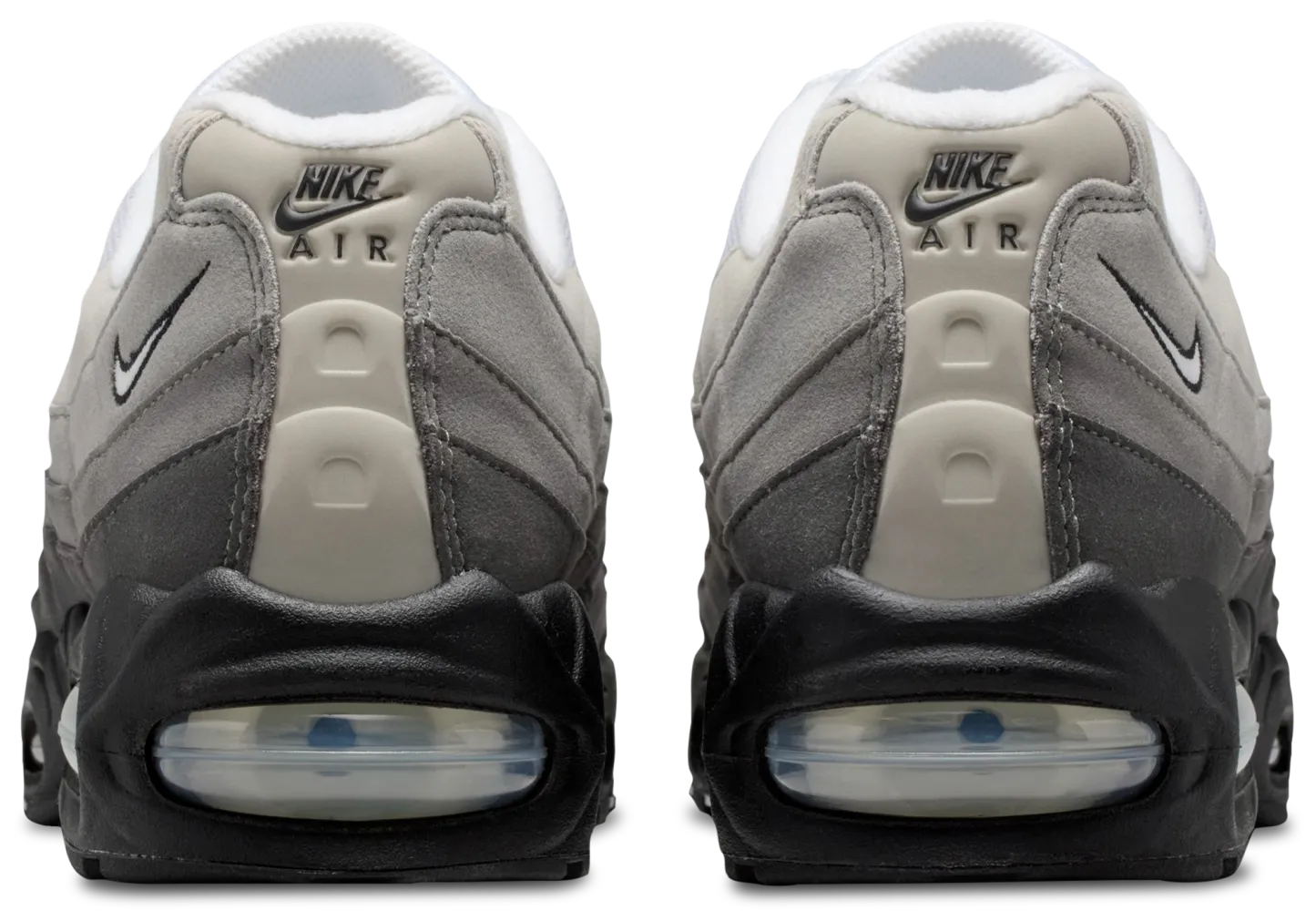 Nike Air Max 95 - Black/White/Med Ash Gray - Image 3