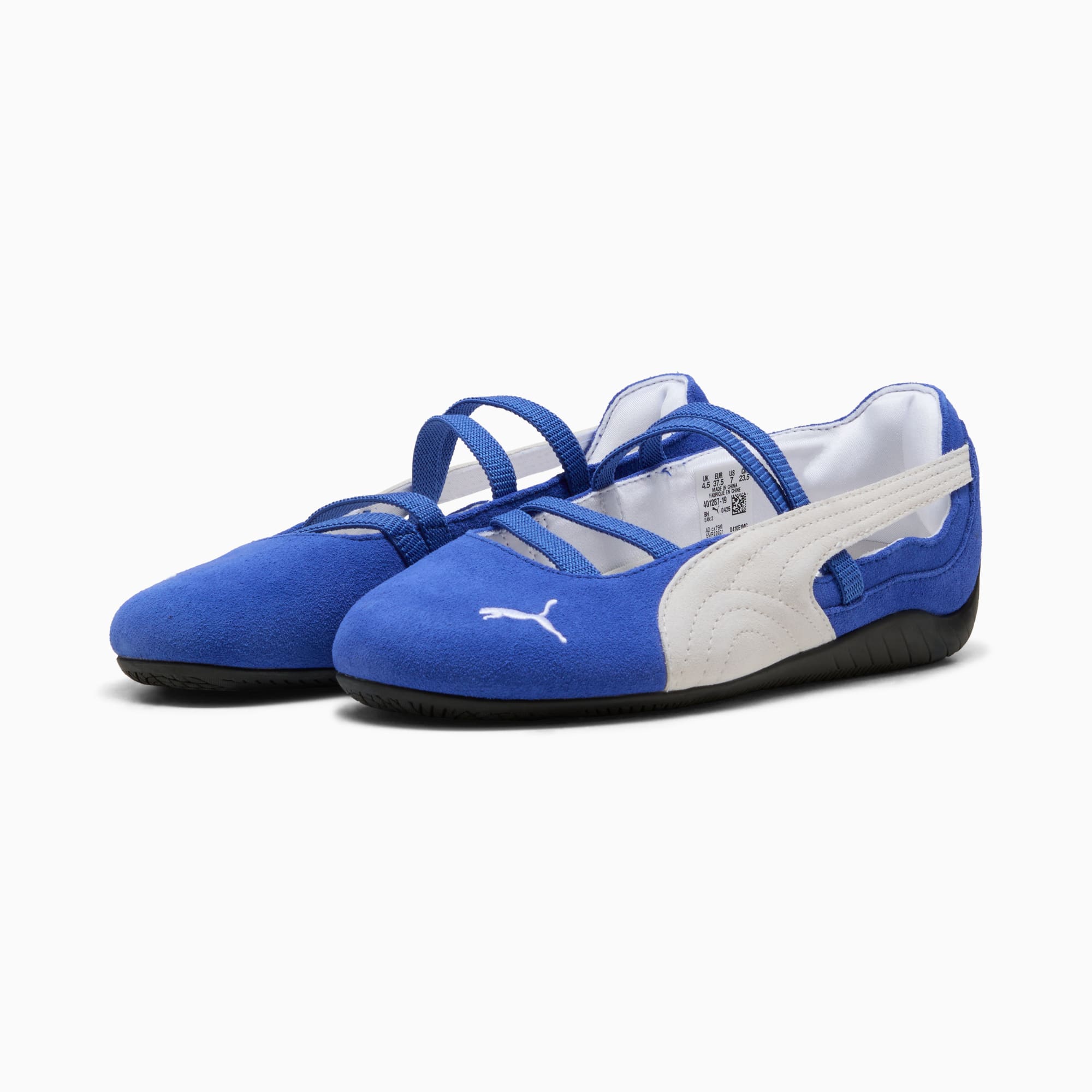 Speedcat Ballet Suede Women's Sneakers - Royal Sapphire-PUMA Black - 4