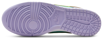 Nike Dunk Low Retro - Emerald Rise/Yellow Pulse/Hydrangeas - Image 5