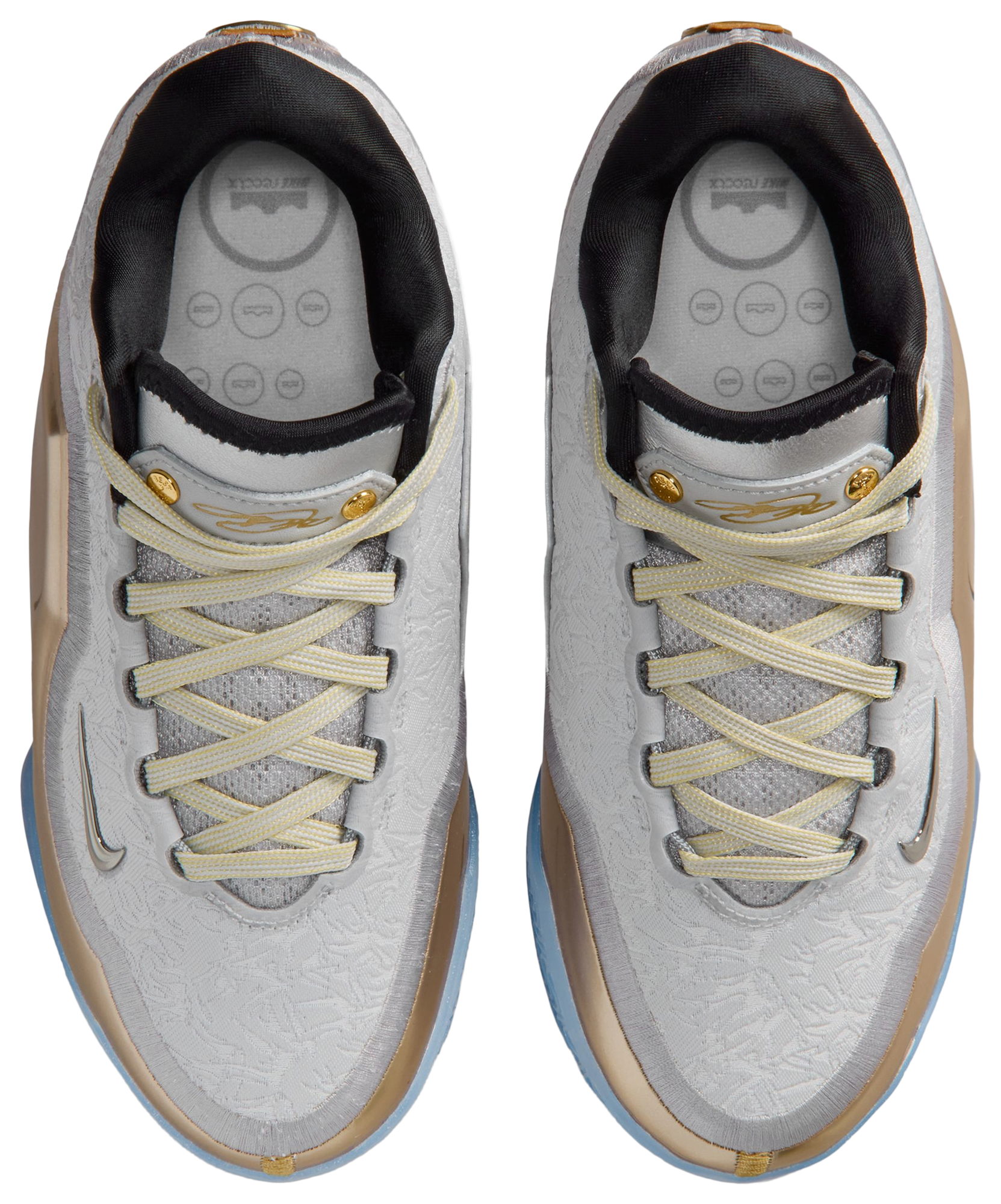 Nike LeBron XXIII 童款 - Grey/Black/Blue - Image 4