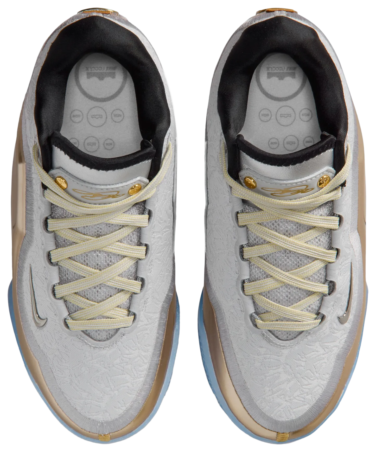 Nike LeBron XXIII 童款 - Grey/Black/Blue - Image 4