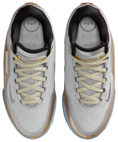 Nike LeBron XXIII 童款 - Grey/Black/Blue - Image 4