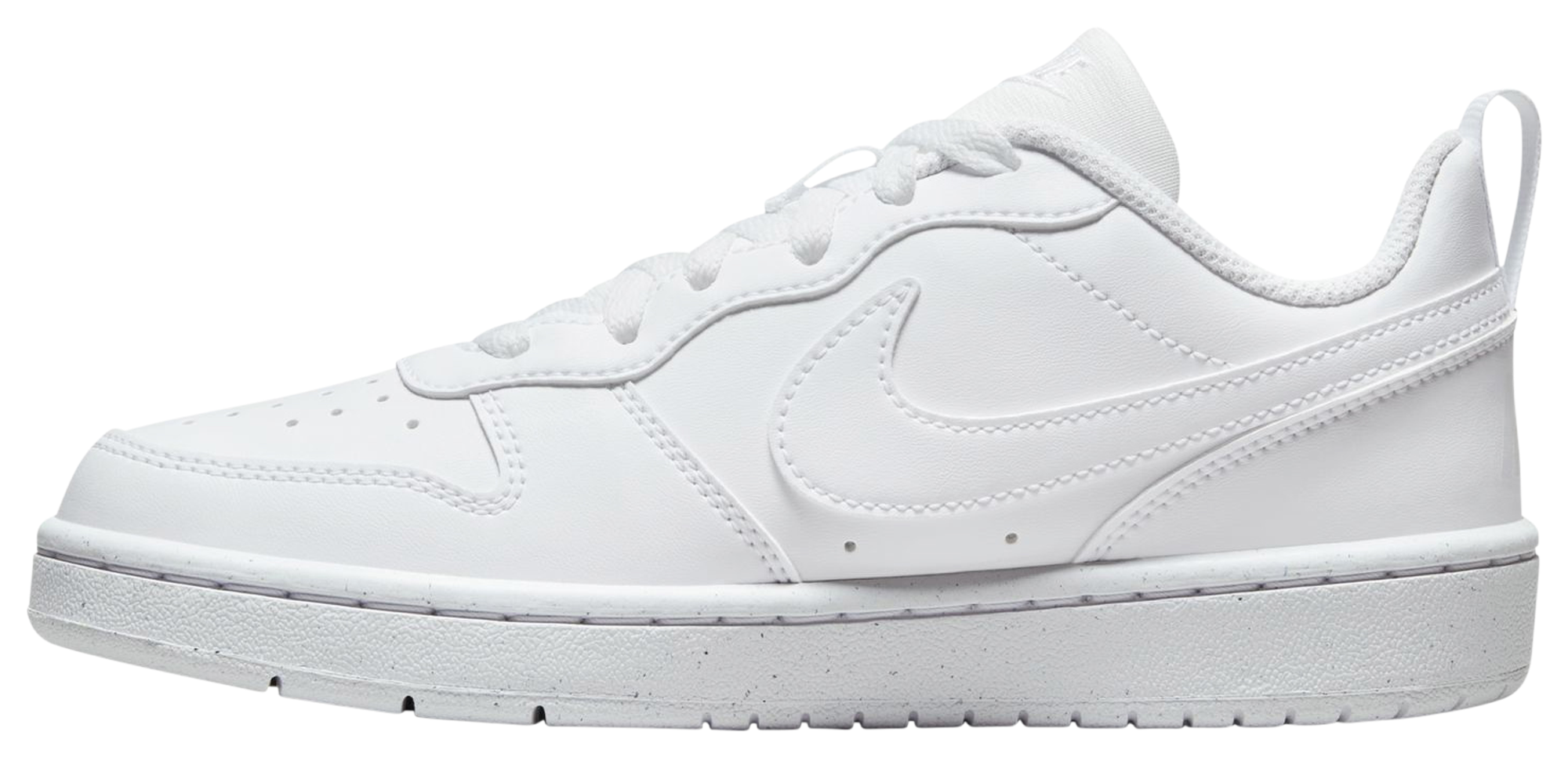 Nike Court Borough Low Recraft 童款 - White/White - Image 3