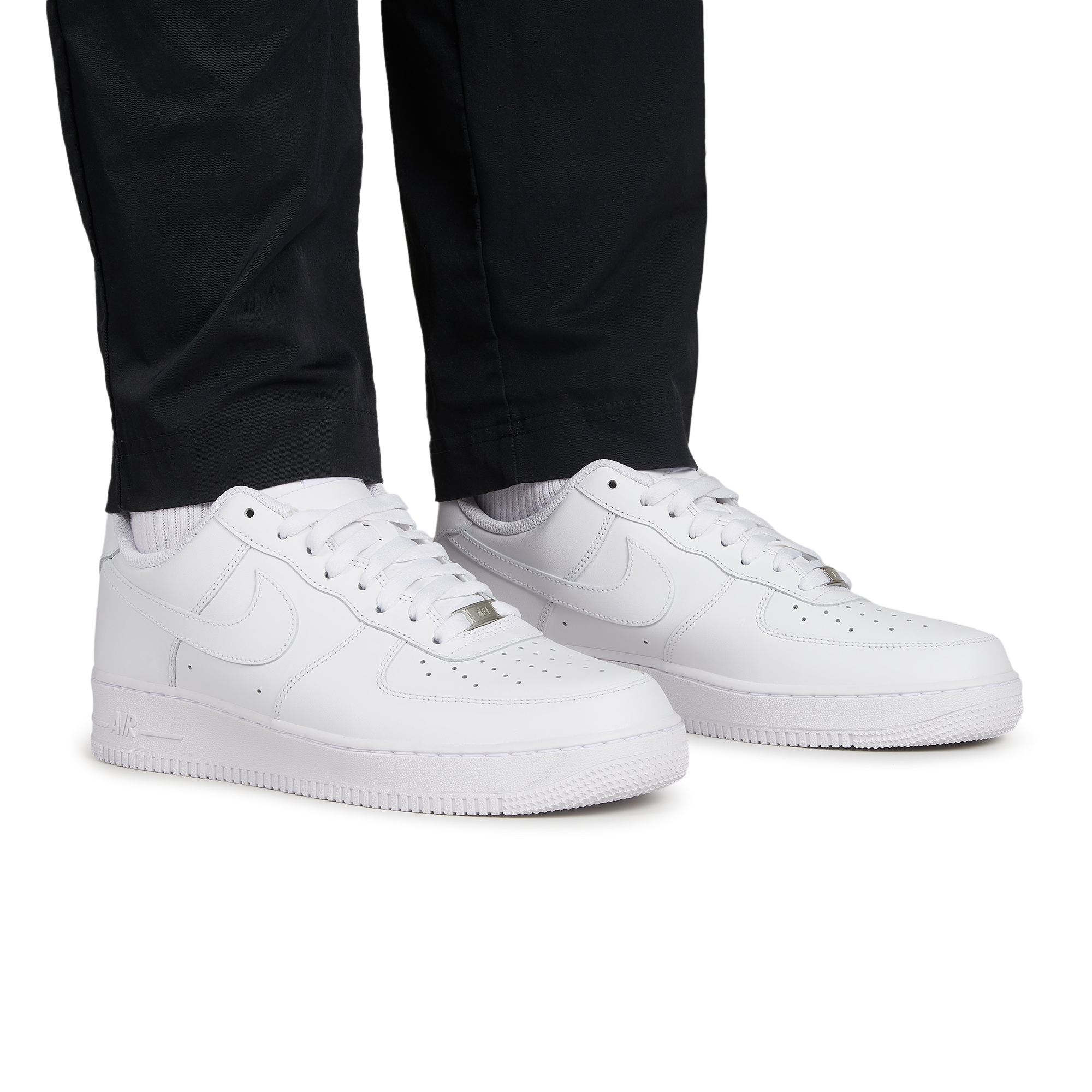 Nike Air Force 1 '07 - Men's - White/White - Image 2