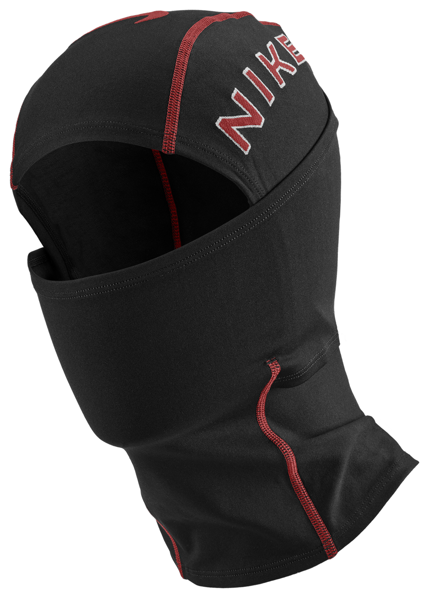Nike Knit Hyperwarm Graphic Hood 2.0 - Black/Green/Red - Image 1