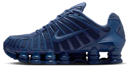 Nike Shox TL - Mtlc Silver/Mystic Navy/Mystic Navy - Image 2