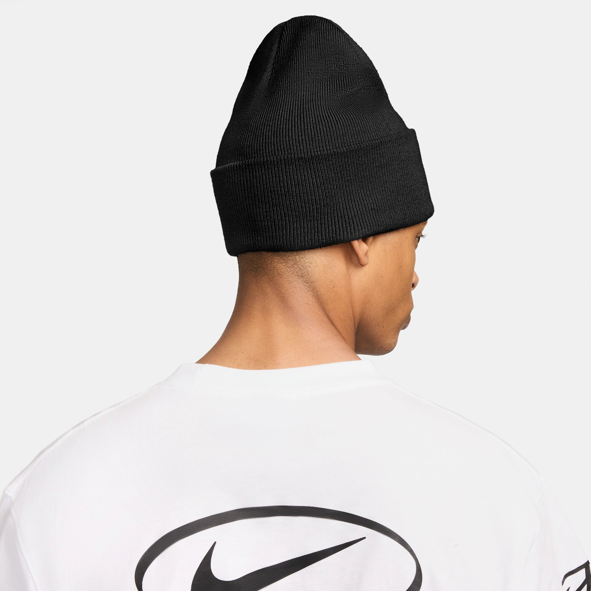 Nike Peak Futura Beanie - Black/White - Image 2