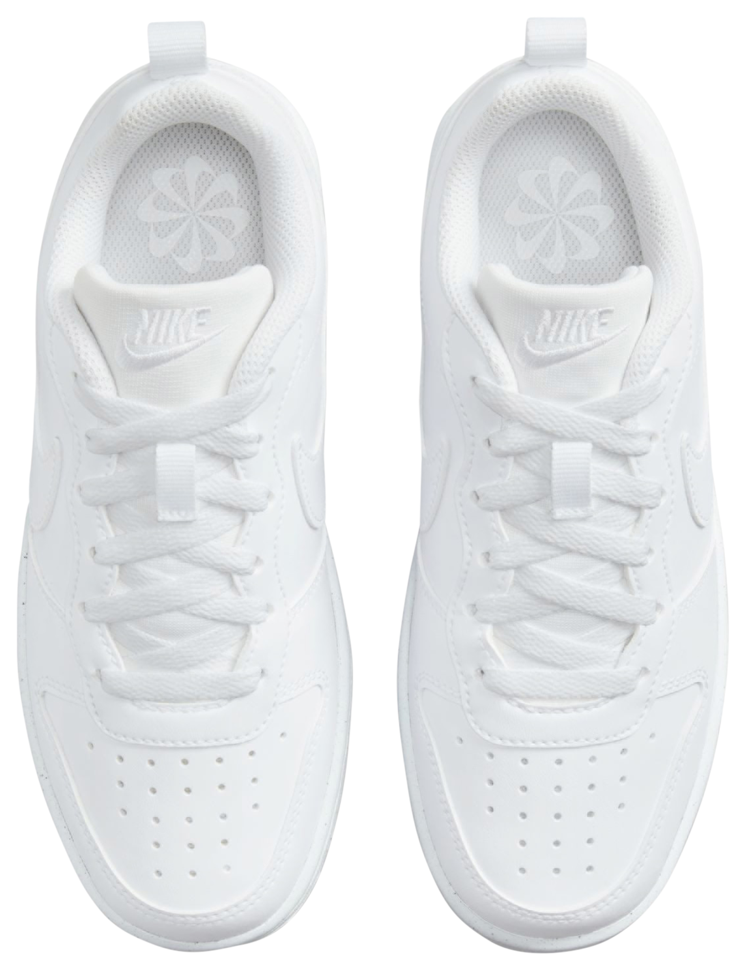 Nike Court Borough Low Recraft 童款 - White/White - Image 5