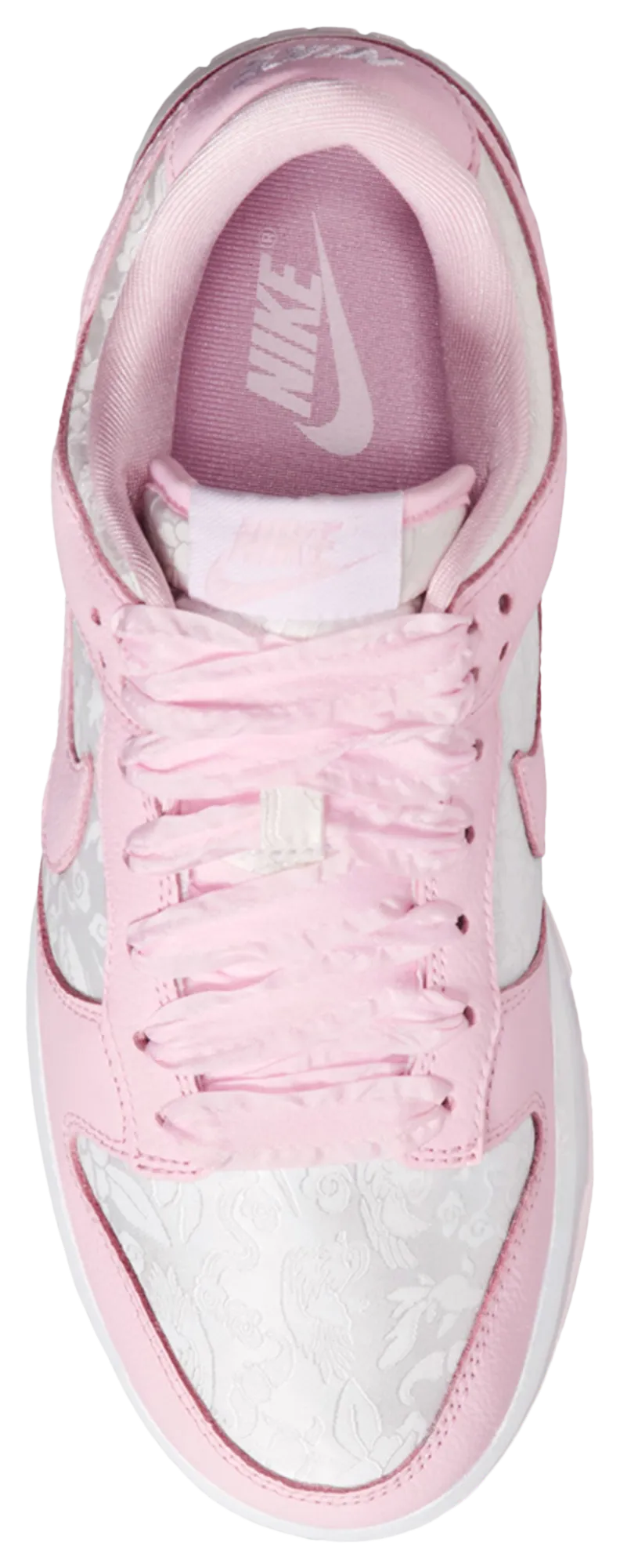 Nike Dunk Low SE SFF - Pink Foam/White - Image 3