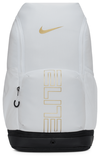 Nike Varsity Elite Backpack - Metallic Gold/White - Image 1