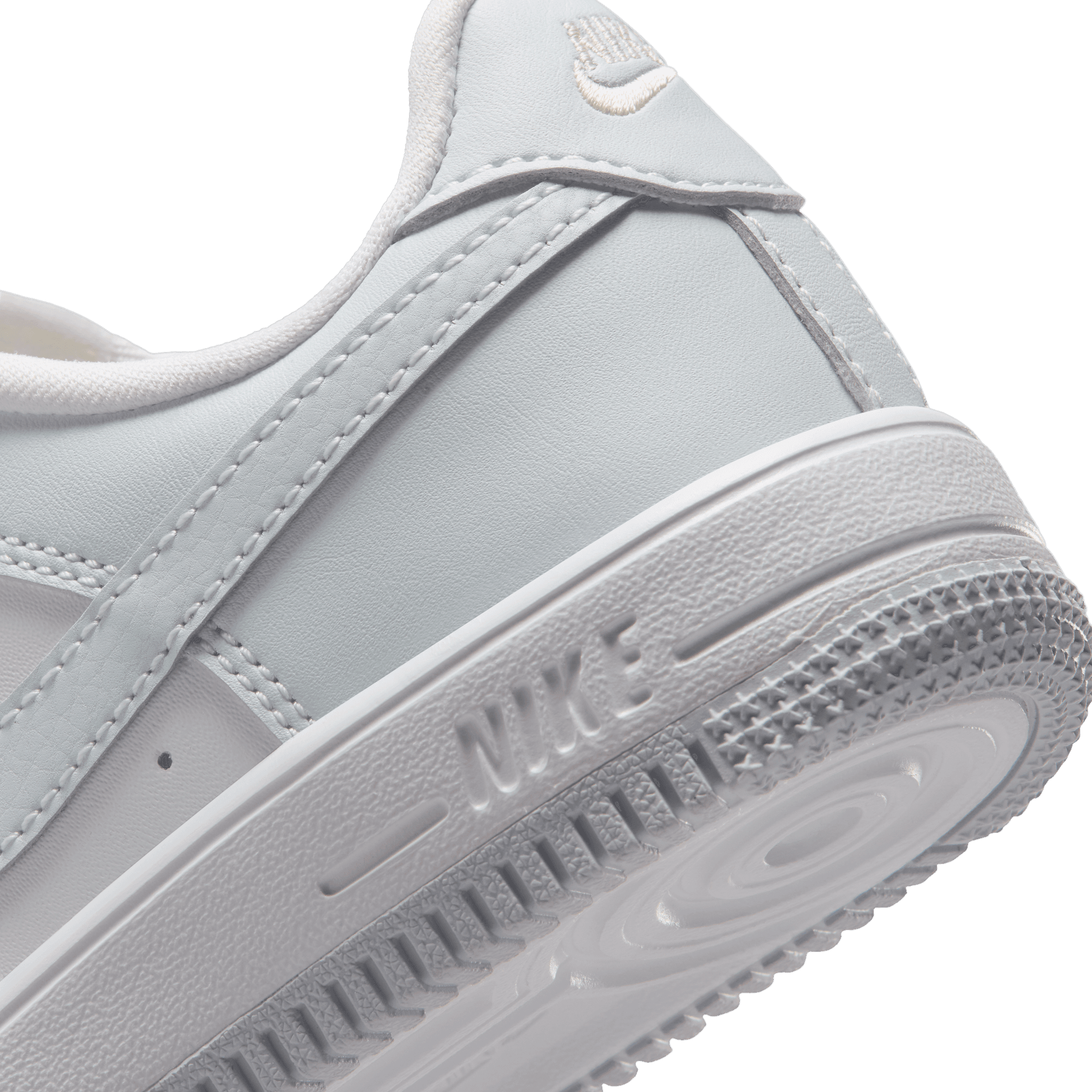 Nike Air Force 1 Low Lace 童款 - Alabaster/Platinum Tint/Aura - Image 8