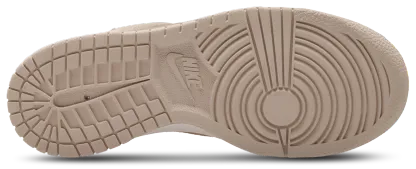 Nike Dunk Low Suede 童款 - White/Tan - Image 4