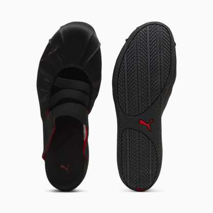 Speedcat Mule Satin Women's Sneakers - PUMA Black-For All Time Red - 6