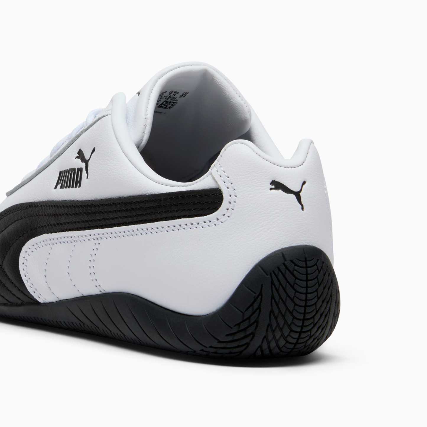 Speedcat Leather Women's Sneakers - PUMA White-PUMA Black - 5