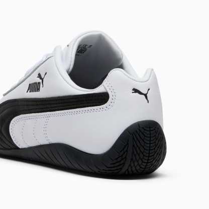 Speedcat Leather Women's Sneakers - PUMA White-PUMA Black - 5