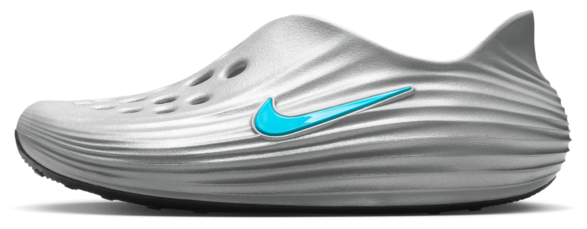 Nike ReactX Rejuven8 - Metallic Silver/Black - Image 2