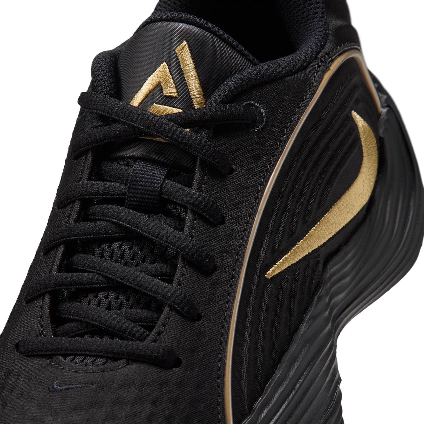 Nike Giannis Immortality 5 童款 - Black/Metallic Gold/Gum Lt Brown - Image 6