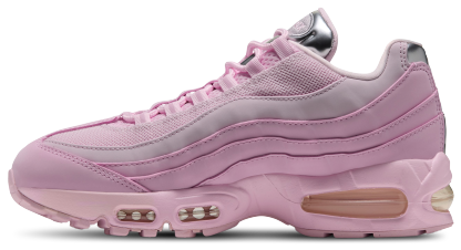 Nike Air Max 95 Chrome - Pink Foam/Metallic Silver - Image 2
