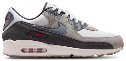 Nike Air Max 90 Premium - College Grey/Summit White/Particle Grey - Image 1