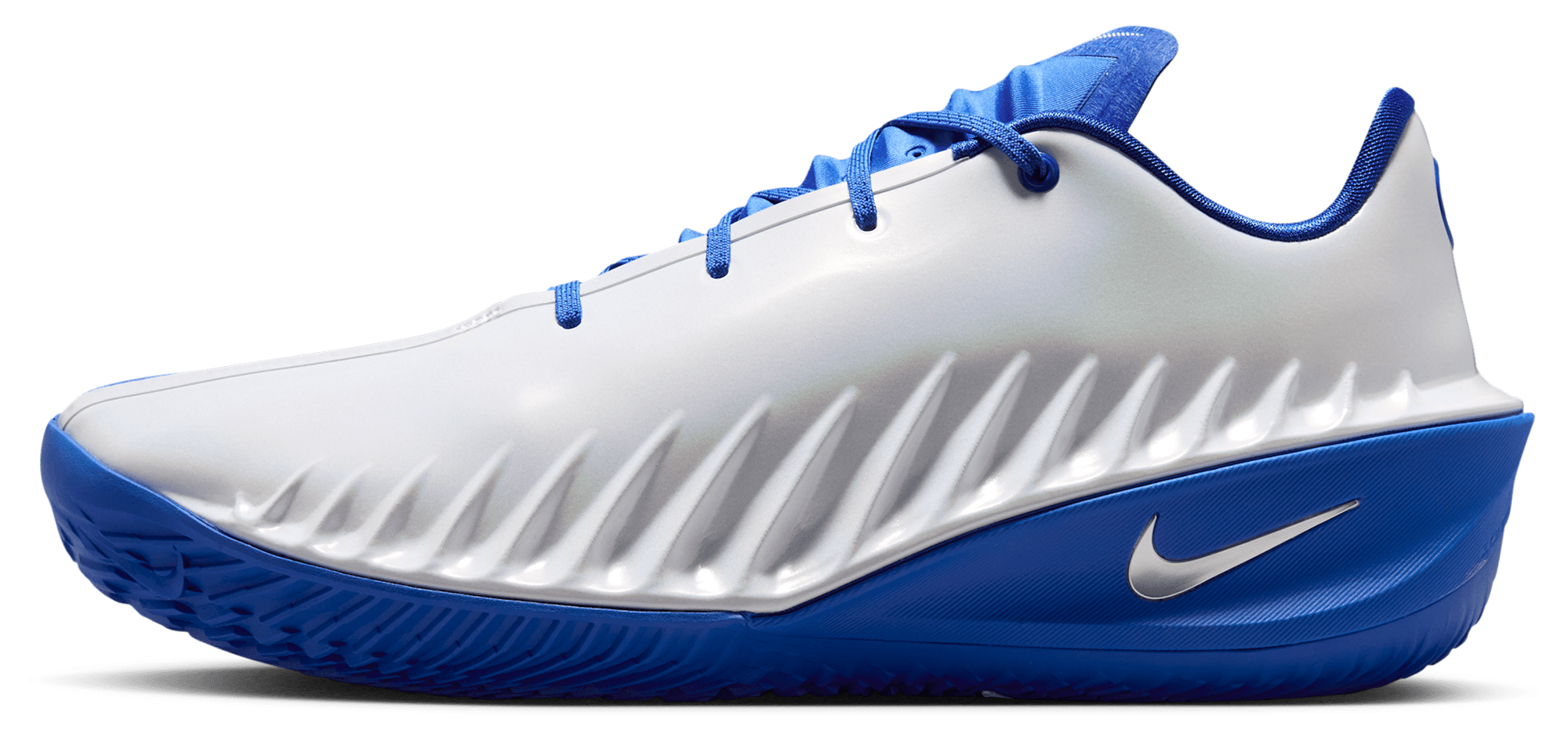 Nike G.T. Cut 4 TB - White/Metallic Silver/Game Royal - Image 2