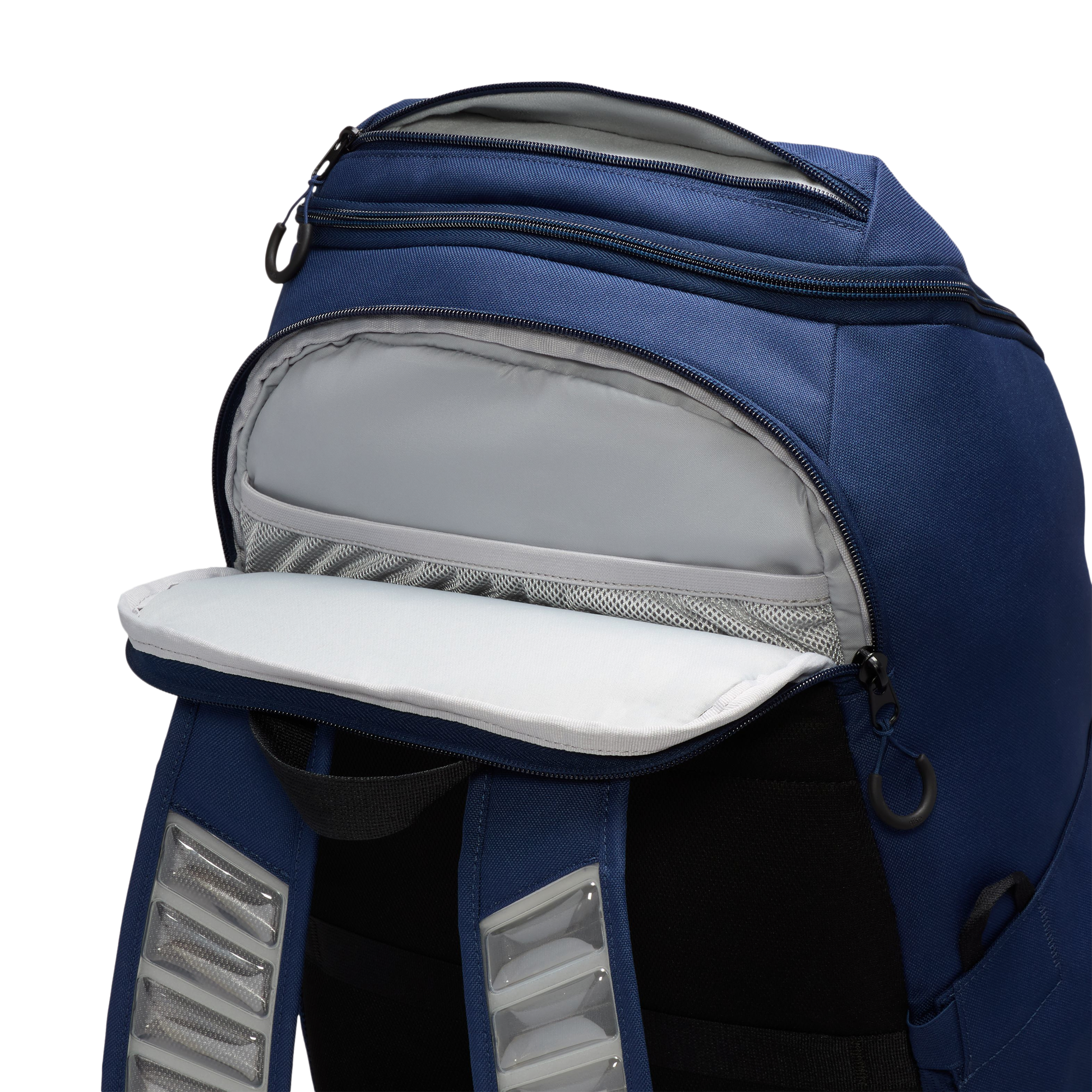 Nike Varsity Elite Backpack - Midnight Navy/Iron Grey/Black - Image 5
