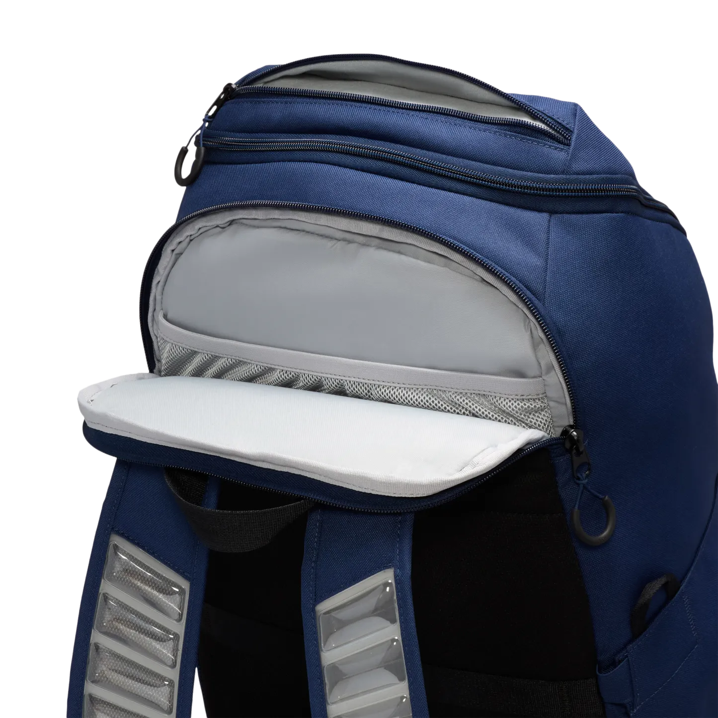 Nike Varsity Elite Backpack - Midnight Navy/Iron Grey/Black - Image 5
