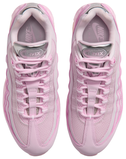 Nike Air Max 95 Chrome - Pink Foam/Metallic Silver - Image 4