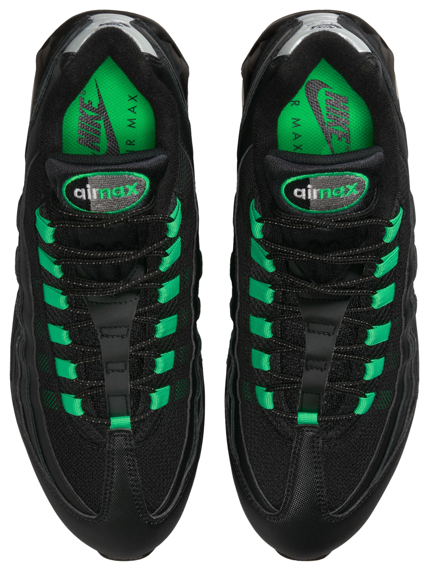 Nike Air Max 95 OG - Black/Green Shock - Image 4