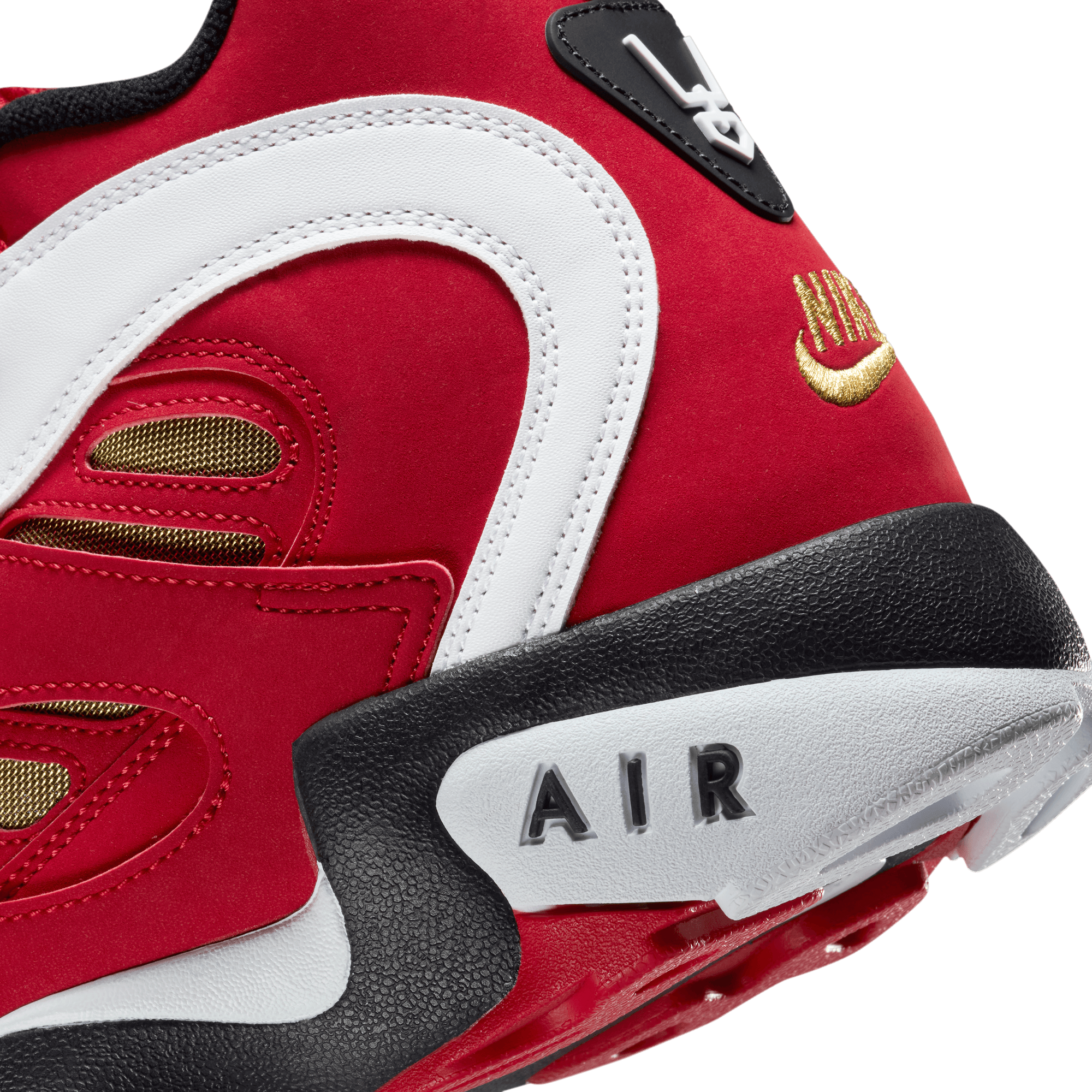 Nike Air Diamond Turf II - Fire/White/Black - Image 8