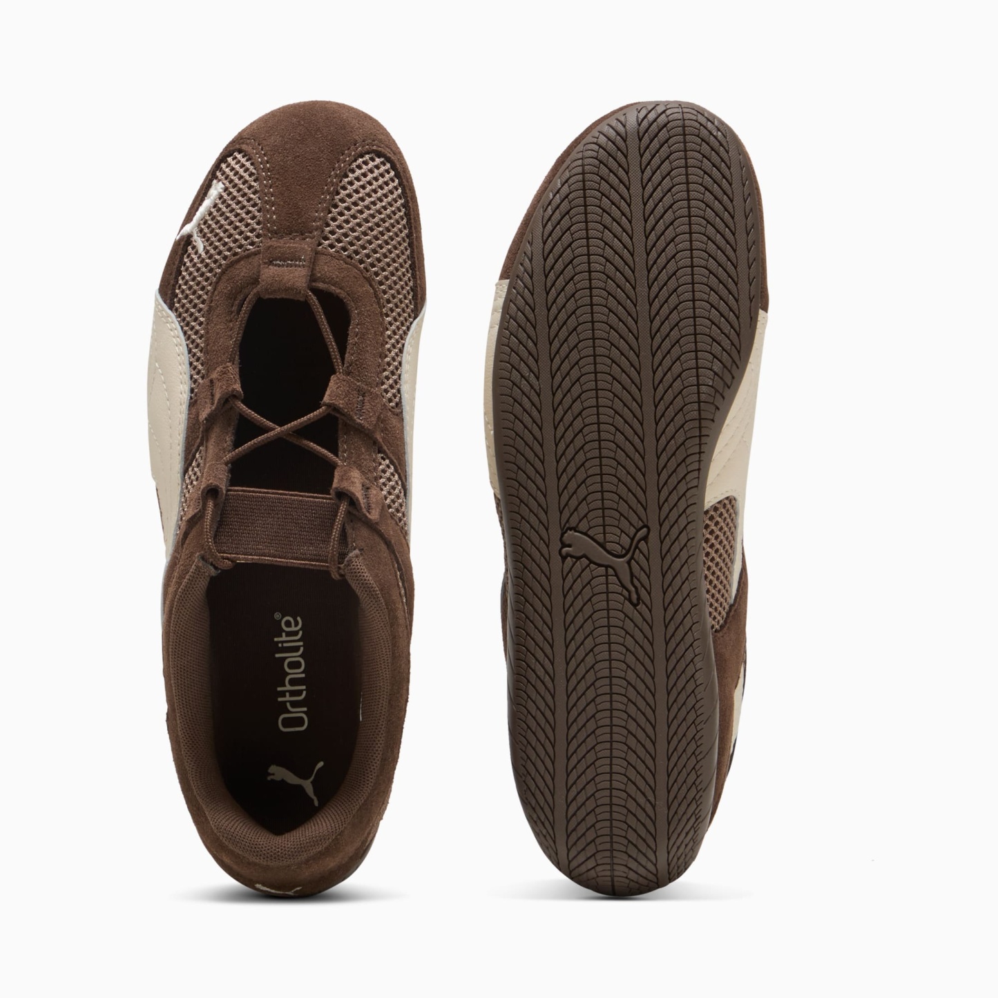 Speedcat Go Women's Sneakers - Chocolate-Alpine Snow - 6